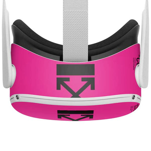 Black and Pink Arrows Oculus Quest 2 Skin